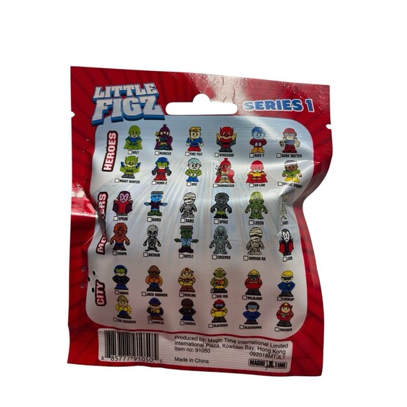 Little Figz Blind Bags Series 1 Heros Monsters City People Figures Lot of 21 NEW - Picture 5 of 5